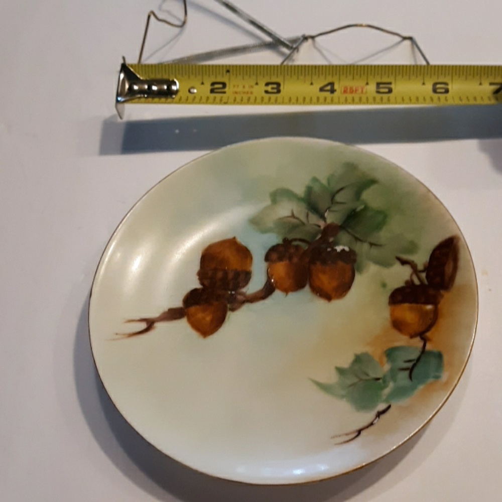 Vintage signed 6" Thomas Sevres plate
